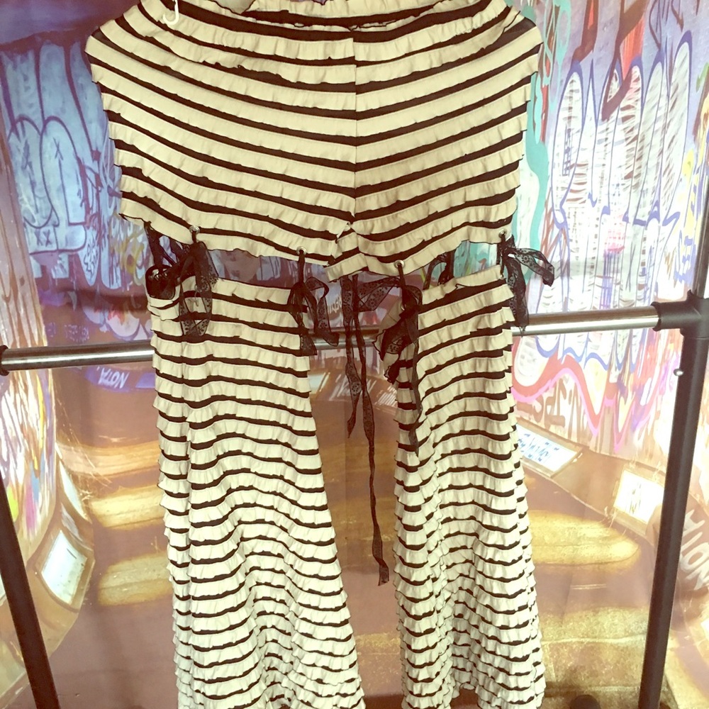 Garter geisha moth pants